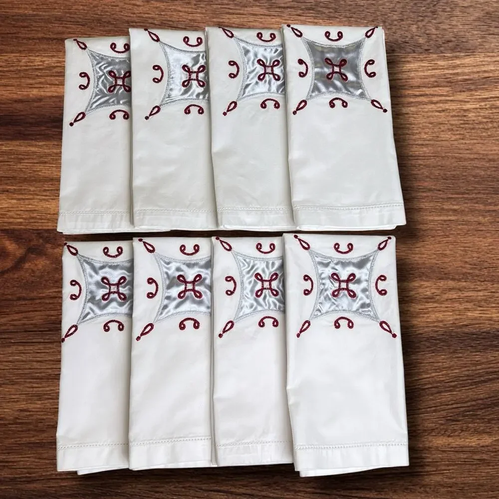Gardeners Eden White Cotton Napkins 20